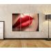 islandburner Image on Canvas Cosmetics Makeup Gloss Lipstick On Lips Closeup of Beautiful Female Mouth with Red and Pink Lip Makeup Part Of Face Wall Living Room Home Office Poster Images GBEN-3Px - Buy Online on GoSupps.com