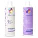 Purezero Clean Color Care Hydrating Shampoo & Conditioner Set - Toning  Balance for Color Treated Hair - Hydrate Dry Hair - Zero Sulfates  Parabens  Dyes - 100% Vegan & Cruelty Free