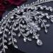 WONRLUA Rhinestone Forehead Bridal Headband - Silver Wedding Hair Accessories - Buy Online on GoSupps.com