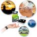 Sanicos Flow Band - High-Quality Acupressure Bracelet for Nausea Relief | Effective Against Morning Sickness Seasickness & Travel Sickness - Black - Buy Online on GoSupps.com