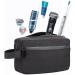 Men's Portable Waterproof Toiletry Bag - Etercycle Travel Wash Bag for Gym, Shower, and Bathroom - Dopp Kit Makeup Organizer with Handle (Black) - Buy Online on GoSupps.com