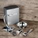 Grutti Razor Set - Deluxe Chrome & Wood Shaving Kit with Bowl Mach 3 Compatible Razor & Brush Stand - Premium International Shipping - Buy Online on GoSupps.com