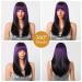 Shop Testar Lila Wigs for Women | Heat-Resistant Synthetic Ombre Purple & Black Wigs for Every Occasion - Buy Online on GoSupps.com