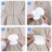 Yisionu Armpit Sweat Pads [100 Pack] - Disposable Absorbent Shields for Men and Women - White, Comfortable, Non-Visible Protection - Buy Online on GoSupps.com