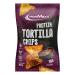 IronMaxx Protein Tortilla Chips Barbecue 60g | Chips croustillants base de soja et de manioc | Low carb riches en fibres et sans gluten | Id als pour le fitness et les r gimes Barbecue 60 g (Lot de 1)