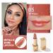 Oulac Metallic Pumpkin Orange Lipstick - High Impact Vegan Lip Color (Be Happy(05)) - Buy Online on GoSupps.com
