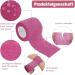Tonyg-P 12 Roll Self-Adhering Elastic Cohesive Bandage - Ideal for Athletes & Sports - 5cm x 4.5m - Buy Online on GoSupps.com
