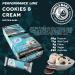 Daryl's Bars - Cookies & Cream PERFORMANCE Protein Bars - 20g Protein 3g Sugar Gluten Free (Box of 12 Bars) - Buy Online on GoSupps.com