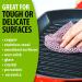 Heavy Duty Non Scratch Scouring Pads and Pot Scrubbers - Durable Mesh Dish Cloth - Odor-Free Pan Cleaner - Korea Made 2PCs - Buy Online on GoSupps.com