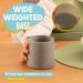 UpwardBaby Silicone Cups 2pc Set - Transition Baby Open Cup, Spill-Proof Toddler Cups for Baby Led Weaning, Dishwasher Safe - Gray - Buy Online on GoSupps.com