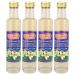Choura garden - oriental orange blossom water ideal for baking and cooking - flower water for the flowering of desserts baked goods and drinks in the 4 Set of 250 ml glass bottle 250 ml (4 Pack)