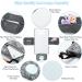 Portable Nappy Changing Mat with Storage Pockets - Grey Wave Design for Toddlers, Infants, and Newborns - Buy Online on GoSupps.com