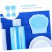 minkissy 32 Pcs Rabbit Ears Facial Brush Lady Facial Brush Skin Care Brush Facial Cleansing Tool Portable Massager Beauty Care Brush Silicone Brush Silica Gel Handheld Miss Light Bluex8pcs 7.5x7.5cmx8pcs - Buy Online on GoSupps.com