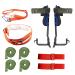 Urbean tree climbing Spike Set Wmlbk Tree Climbing Spike tree climbing equipment set with seat belt for tree climbing tool adjustable Lanyard Rope Rescue Belt (2 claws)