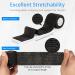 Self Adherent Vet Wrap 2 x 5 Yards, Black (6 Pcs) - Self Adhesive Bandage Tape for Ankle & Wrist Sprains, Swelling - Breathable, Elastic Cohesive Bandage - Buy Online on GoSupps.com
