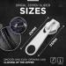 Buy Doja Barcelona Zipper Slider #3 - 25mm White (Pack of 30) | Ideal for Sewing Clothing Coats Jackets & More - Buy Online on GoSupps.com