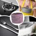 Steel Wool Soap Scrubber | Pot Scrubbers - Pre-Soaped Pads Household Cleaning Tool for Dishes Pots Stovetops Cookware Kitchenware - Buy Online on GoSupps.com
