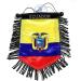 Ecuadorian Pride Mini Car Flag - Perfect for Car or Home Decoration - Buy Online on GoSupps.com