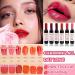 WENJLYJ 6 PCS Wine Lip Tint Wine Bottle Matte Lip Tint Stain Stick Long Lasting Waterproof&Moisturizing Velvet Liquid Lipstick Mini Cute Lip Gloss Set for Women 6p - Buy Online on GoSupps.com