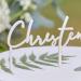 Ginger Ray White Wooden Christening Cake Topper Decoration - Buy Online on GoSupps.com