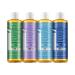 Dr. Bronner's Organic Pure-Castile Liquid Soap Variety Pack - 8 oz | Peppermint, Lavender, Almond, Baby Unscented | 18-in-1 Uses for Face, Body, Hair, Laundry, Pets, Dishes | 4 Pack - Buy Online on GoSupps.com