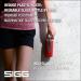 SIGG Glass Water Bottle Stella Red 17 oz - Leakproof with Neoprene Pouch - BPA Free & Dishwasher Safe - Eco-friendly Recycled Glass - Buy Online on GoSupps.com