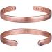 Elegant Magnetic Therapy Bracelet | Pure Copper Pain Relief for Arthritis & Carpal Tunnel | 2-Pack | Smarter Lifestyle - Buy Online on GoSupps.com