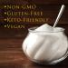 Focus Nutrition Xyloburst Sugar-Free Xylitol Sweetener - 5 lb. Ziplock Bag | Non-GMO & Gluten-Free - Buy Online on GoSupps.com