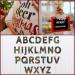 36 Pcs Large Alphabet and Number Stencils - Reusable for Painting on Wood, Fabric, Glass - 4 Inches - Buy Online on GoSupps.com