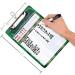 GoSports Baseball/Softball Mini Coaches Board | Dry Erase with 2 Pens - Buy Online on GoSupps.com
