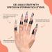 50Pcs Nail Forms for Gel Builder 6 x 3.5cm Paper Nail Extension Forms Self-Adhesive Stickers for Curved & Pointy Nails Perfect for Acrylic UV Gel Nail Art at Home or Salon 50 count (Pack of 1) - Buy Online on GoSupps.com
