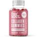 Collagen Gummies | High Strength Marine Collagen Supplement | Advanced Superior Type 1 Hydrolysed Collagen Peptides | Triple Strength Pure Formulation Collagen Gummies | 60 Gummies | Free Soul