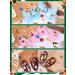 EBANKU 12 Colors Christmas Snowflakes Holographic Glitter Nail Sequins 3D Laser Snowflakes Flakes Nail Glitter Snowflake Christmas Iridescent Nail Sequins for DIY Nail Art Decoration (Snowflake E) - Buy Online on GoSupps.com