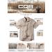 CQR Men's Short Sleeve Ripstop Tactical Work Shirt - Commander Khaki XL - Buy Online on GoSupps.com