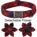 Shop Aring Pet Christmas Dog Collar - Cute Checkered Design with Flower Comfortable & Stylish for All Dog Sizes - Perfect Holiday Accessory! - Buy Online on GoSupps.com