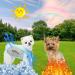 Shop Dog Cooling Vest - Breathable Summer Jacket for Small to Medium Dogs - Reflective Stripes & Ice Cooling Technology - Blue (M) - Buy Online on GoSupps.com