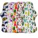6pcs Reusable Washable Incontinence Pads | Waterproof Bamboo Menstrual Pads Set | Heavy Flow Cloth Mama Sanitary Napkins + Mini Wet Bag - Buy Online on GoSupps.com
