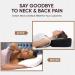 Navizam Memory Foam Lash Pillow for Eyelash Extensions + Extra Case - Ergonomic Neck Support - Buy Online on GoSupps.com