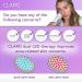 Spa Sciences CLARO LED Acne Treatment Light Therapy | FDA Cleared Professional Home Healing | Blue & Red Light System - Buy Online on GoSupps.com