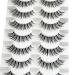 NINGLASH 3D Mink Wispy False Eyelashes - Natural Look 14mm Cat Eye Lash Pack (7 Pairs) - International Shipping Available - Buy Online on GoSupps.com