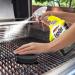 Easy Off Heavy Duty Degreaser Cleaner Spray 32 oz & Bristle Free BBQ Grill Cleaning Brush - Fast Grease & Grime Removal - Buy Online on GoSupps.com
