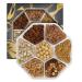 Assorted Nut Tray, Gourmet Nuts For Gift Baskets, Christmas gift, birthday gift, get well soon men and woman, food gifts, gift for anniversary, holiday snack gift, Dry Snack Mix Food Box for Sympathy Gift Basket , Includes