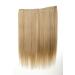 WIG ME UP - Hairpiece extension wide hair extension 5 clips straight blonde light golden blonde 45 cm L30173-26 Light Golden Blonde (26)