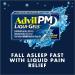 Advil PM Liqui-Gels 20 Count - Fast-Acting Pain Relief and Sleep Aid - Buy Online on GoSupps.com