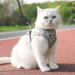 Adjustable Cat Harness and 5m Retractable Lead Set with Reflective Strips - Escape-Proof and Breathable Vest Harness for Cats and Dogs (M) - Buy Online on GoSupps.com