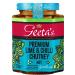 Geeta's Chutney de qualit sup rieure au citron vert et au piment 230 g | La vraie saveur de l'Inde | Fabriqu avec un m lange de kagzi (papier fin) citron vert et de piment frais | Sans gluten