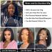 ALIPOP Glueless Curly Lace Front Wig for Black Women - 12 Inch Bob Wig - Buy Online on GoSupps.com