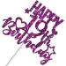 Tenhaisi Glitter Purple Happy 19th Birthday Cake Topper 19 & Fabulous Cake Topper - 19th Happy Birthday Food Picks - Cheers to 19 Years Birthday/Wedding Anniversary Party Supplies - Buy Online on GoSupps.com