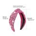 Bidadary Rhinestone Headband - Crystal Jeweled Wide Hairband for Women in Pink - Buy Online on GoSupps.com