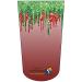 Amputee Stump Sock Glitter Drip Red Green 3Ply Stump Sock